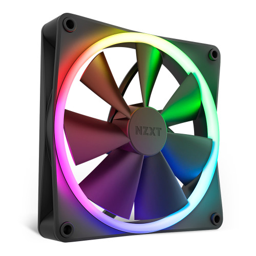 NZXT F140 RGB (컨트롤러/2팩, 블랙)_이미지