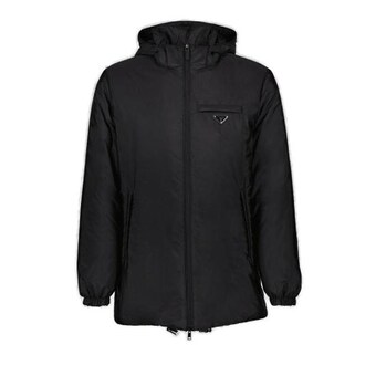 프라다 Zipped Hooded Padded Jacket SGC710SOOO1WQ9 F0002 T
