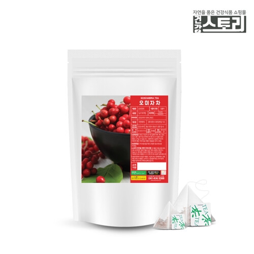 건강스토리 오미자차 1g 100티백 (1개)