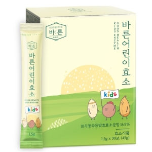 뉴트리커머스 바른 바른 어린이 효소 1.5g 30포 (1개)_이미지
