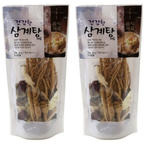 청솔 건강한 삼계탕재료 110g (2개)_이미지