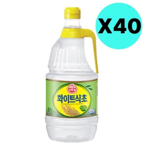 오뚜기 화이트식초 1.8L (40개)_이미지