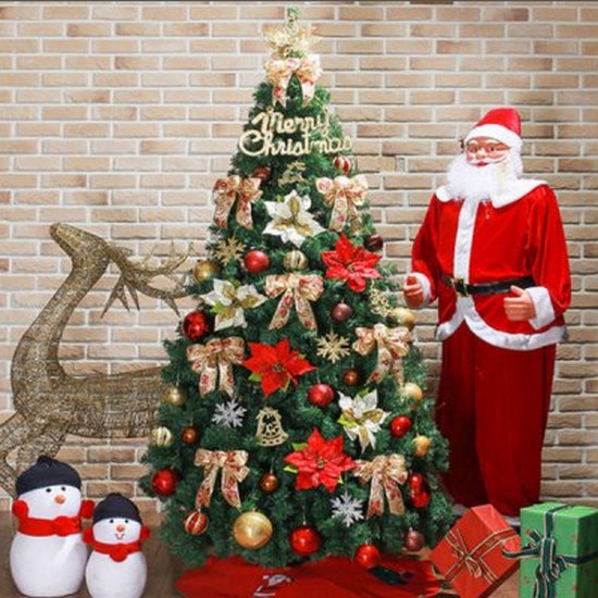 트리 카니발 골드&레드 스카치트리 풀세트 (210cm)_이미지