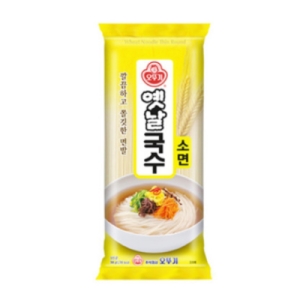 오뚜기 옛날국수 소면 12개 x 비빔/멸치