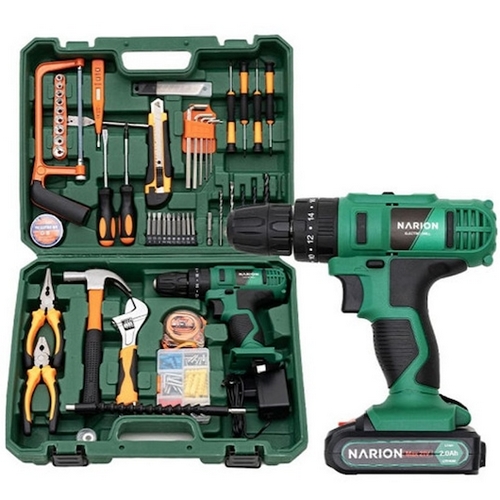 나리온 21V 전동드릴 고급세트 NJ-140