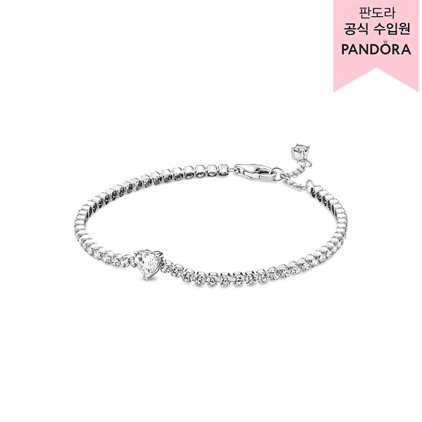 판도라 스파클링 파베 테니스 브레이슬릿 590041C01