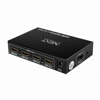 이지넷유비쿼터스 넥스트 HDMI 1:4 <b>모니터</b> <b>분배기</b> (NEXT-0104SP)