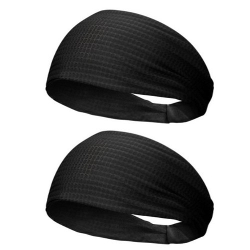 원아더 냉감 스포츠 풀콜드 헤드밴드 2p (블랙)_이미지