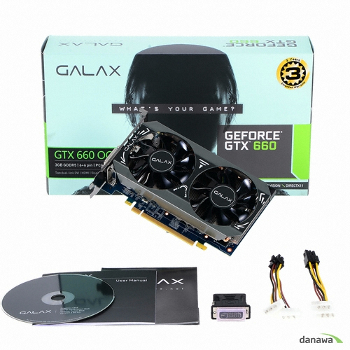 갤럭시 GALAX 지포스 GTX660 OC D5 3GB_이미지