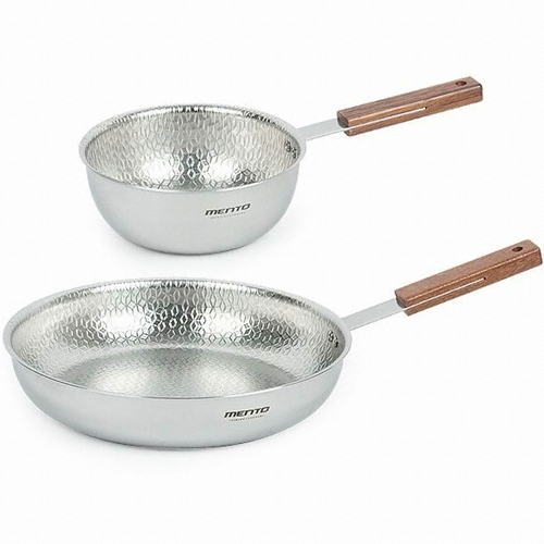 키친아트 프리미엄 통오중 스텐프라이팬 (28cm)_이미지