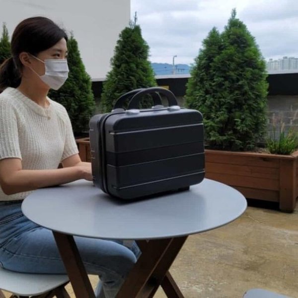 라일리 Rly 14인치 미니캐리어 매트블랙 기내용캐리어 여행용 50029093