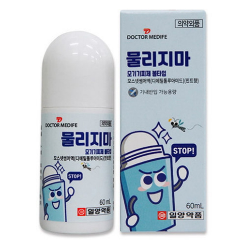 일양약품 물리지마 <b>모기</b><b>기피제</b> 롤온 60ml