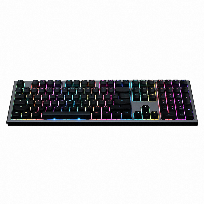 Ducky SHINE7 RGB SEAMLESS PBT 이중사출 한글 (저소음 흑축)_이미지