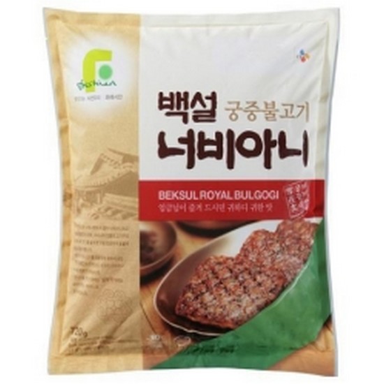CJ제일제당 백설 궁중불고기 너비아니 560g (1개)_이미지