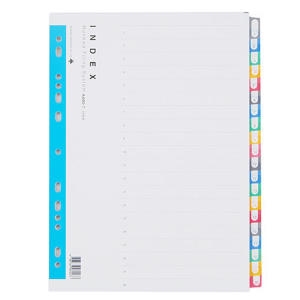 ��ȭ��� PP �ε��� 20�з� PP Index Divider 20 A692-7