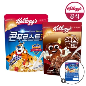 콘푸로스트 600g + 첵스초코 570g + 미니시리얼 30g