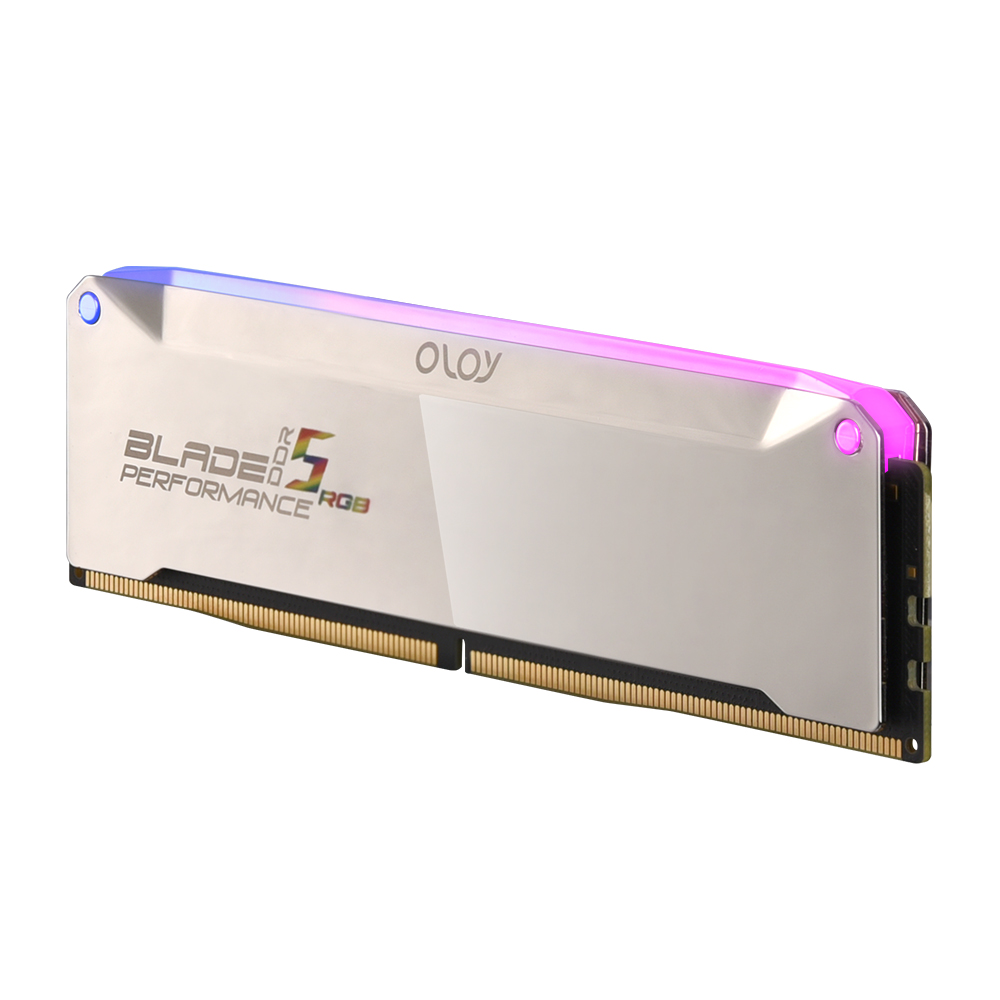 OLOy DDR5-6400 CL32 BLADE RGB MIRROR 패키지 올로코리아 (64GB(32Gx2))_이미지