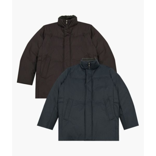 머스크렛 카라 사파리기장 다운 점퍼 PPJP42081_KG