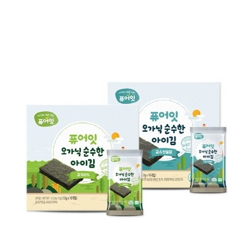 내이브로 퓨어잇 오가닉 순수한 아이김 2팩 세트이미지입니다. 누르면 해당 게시물로 새창이동합니다.