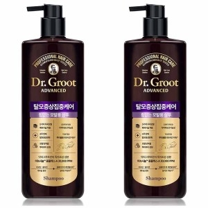 LG생활건강 닥터그루트 탈모증상집중케어 힘없는 모발용 샴푸 700ml (2개)