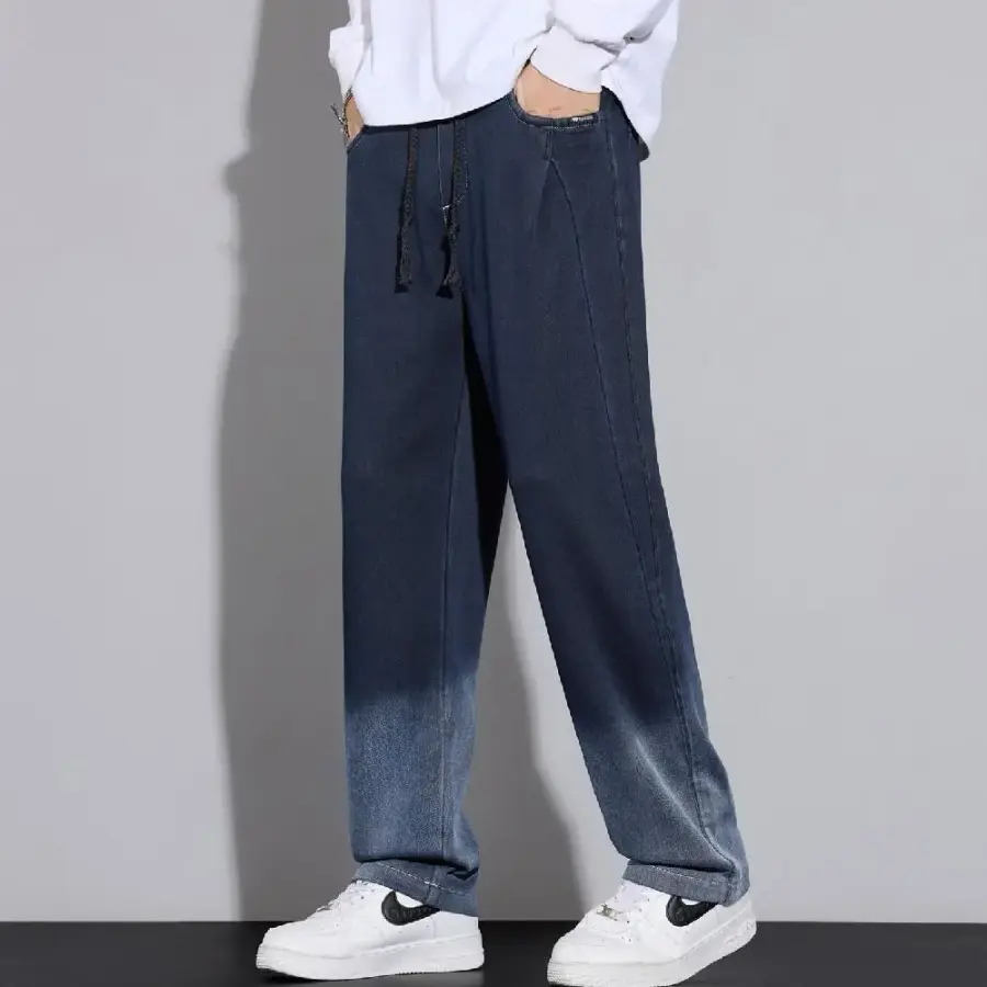 남성 봄 가을 겨울 사계절 포트 니트 와이드 일자 청바지 J10Z32T 득템2_이미지