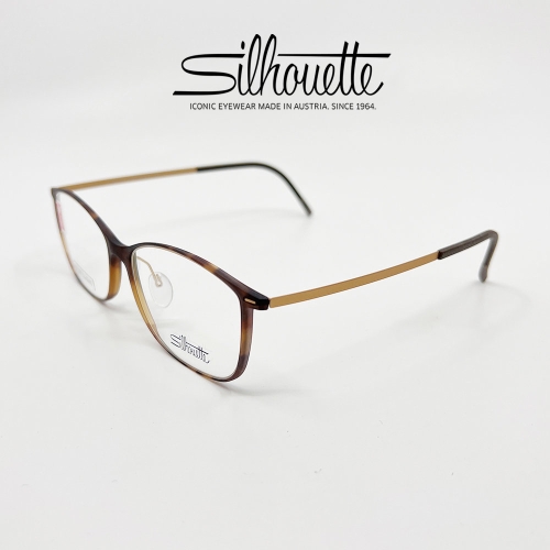 SILHOUETTE 실루엣 1572-21-6053 실루엣 이건희 이재용 안경테 가벼운 초경량 뿔테 안경테 포함_이미지