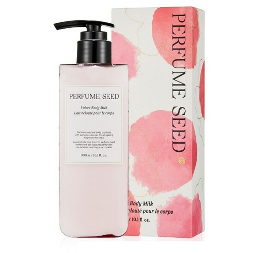 더페이스샵 퍼퓸씨드 벨벳 바디 밀크 300ml (2개)_이미지