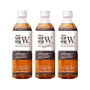 코카콜라음료 태양의 식후비법 더블유 W차 500ml (15개)_이미지