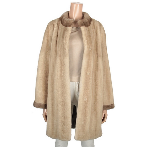 끌레베(Klever) 무드 유색 밍크 휘메일 코트 K3W2EH08(유색)_이미지