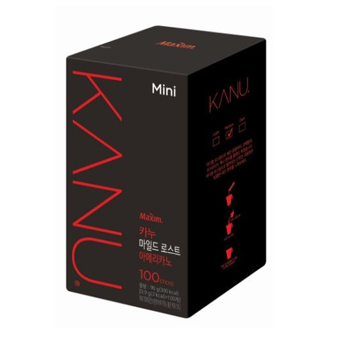 동서식품 카누 미니 마일드 로스트 아메리카노 100개입 (6개)