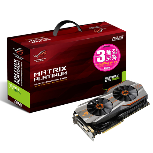 ASUS ������ GTX980 Ti MATRIX D5 6GB OC STCOM