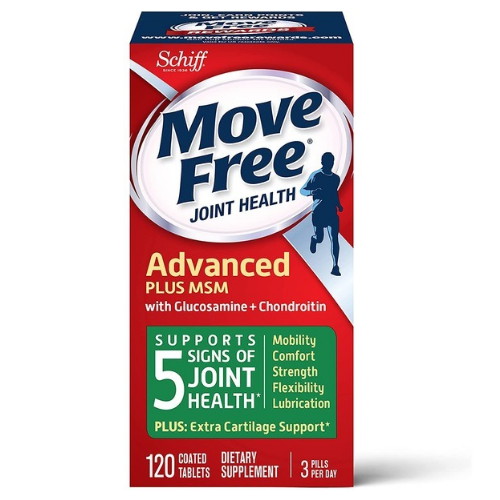 쉬프  무브 프리 조인트 헬스 어드밴스드 플러스 MSM 120정 (해외) (1개)