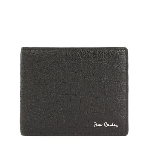 피에르가르뎅 고급스럽고 부드러운 악어 엠보 소가죽 남성 반지갑 블랙 01H1192C2K1FR_이미지