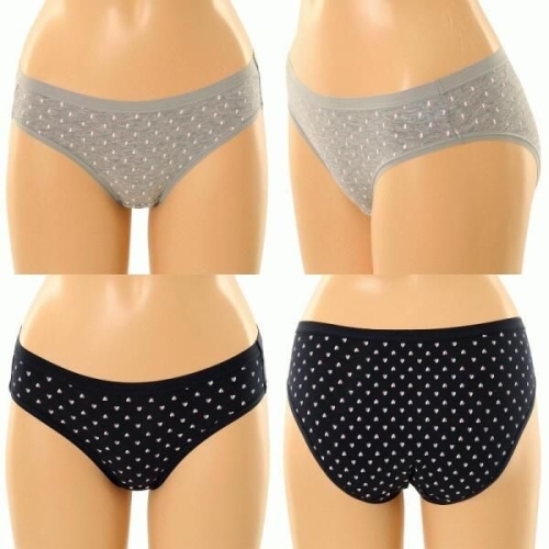 비너스 플러스 엔터 예민한 피부 하트 나염 학생 샘방지 위생팬티 면95_SPTC367BSSG