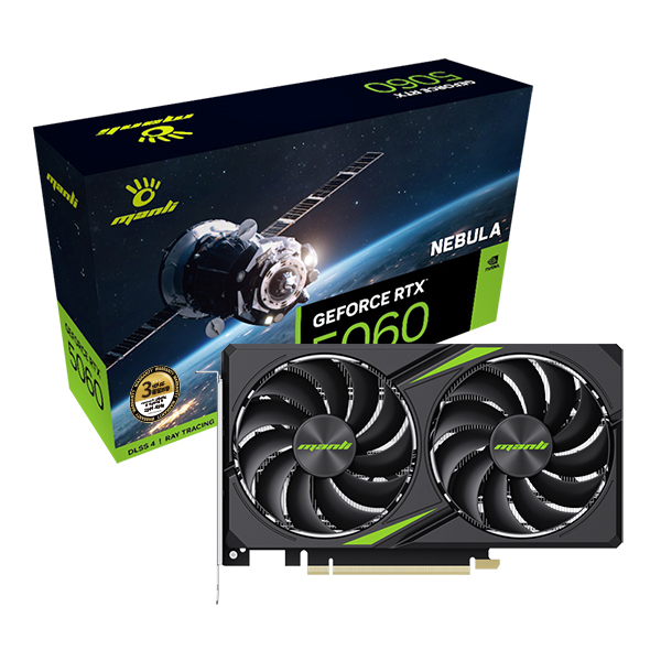 MANLI 지포스 RTX 5060 Nebula D7 8GB 인텍앤컴퍼니_이미지