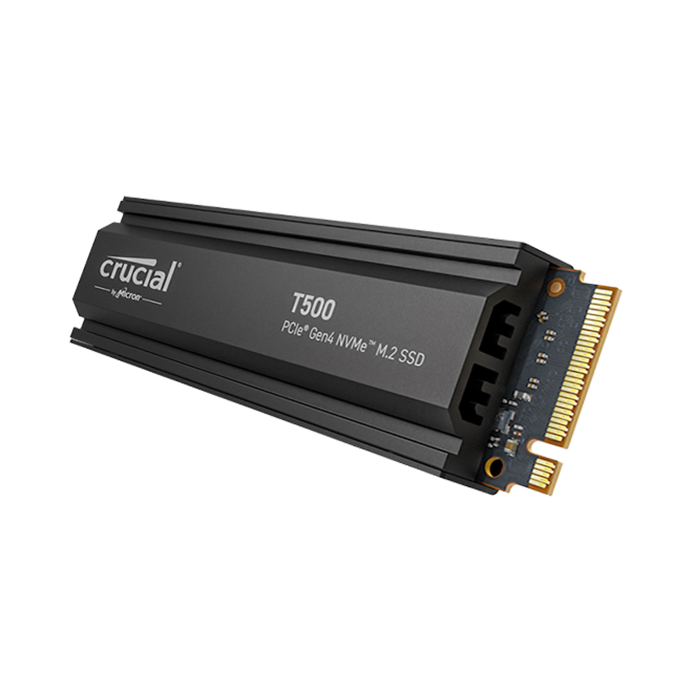 마이크론 Crucial T500 히트싱크 M.2 NVMe 대원씨티에스 (2TB)_이미지