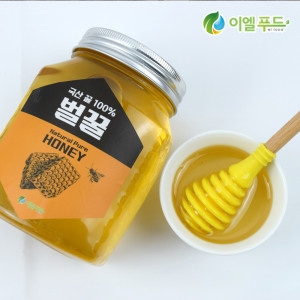 거창북부농협 이엘푸드 국산 천연 벌꿀 선물용 답례품 절선물 500g_이미지