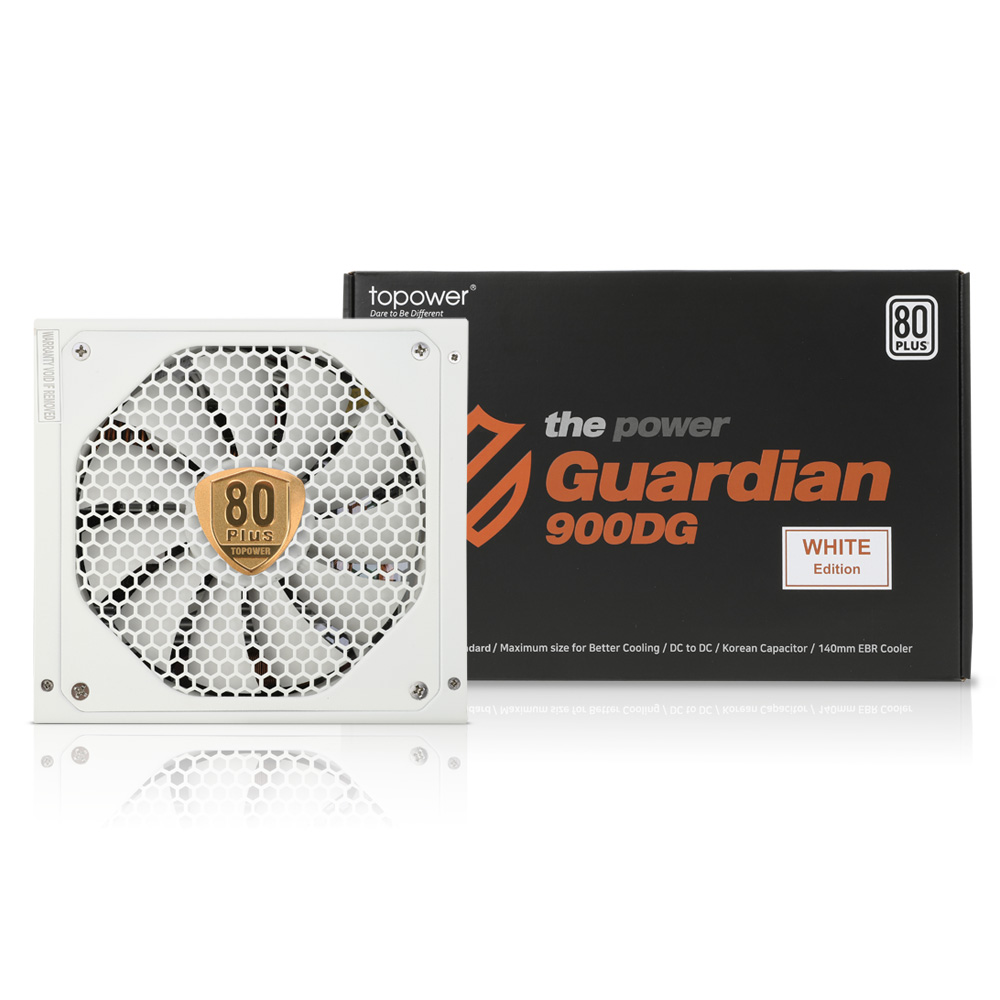 topower Guardian TOP-900DG 80PLUS스탠다드 PCIE5.1 화이트_이미지