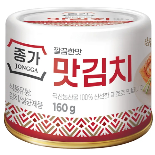 대상 종가 맛김치 160g