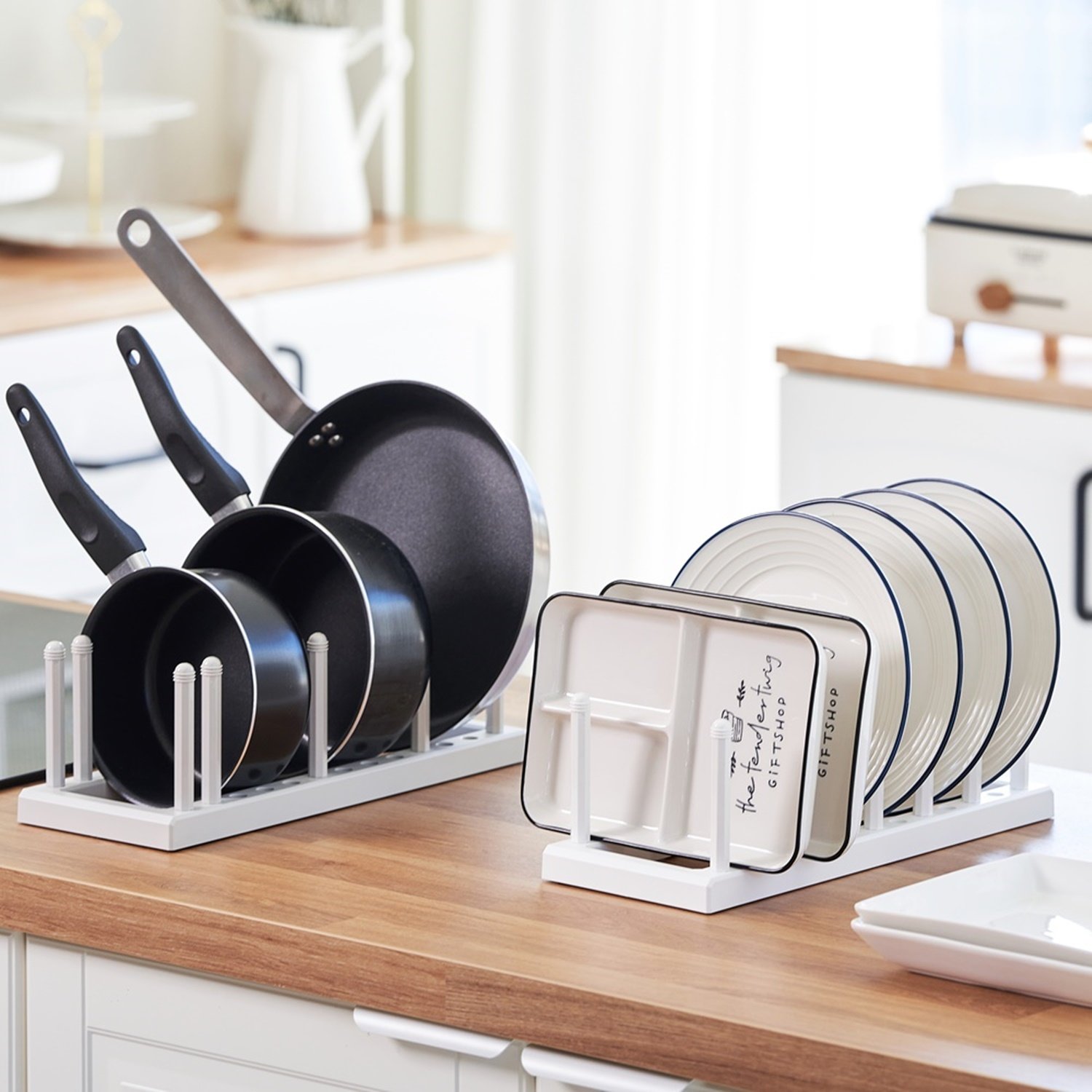 멜든 다용도 접시 그릇 정리대