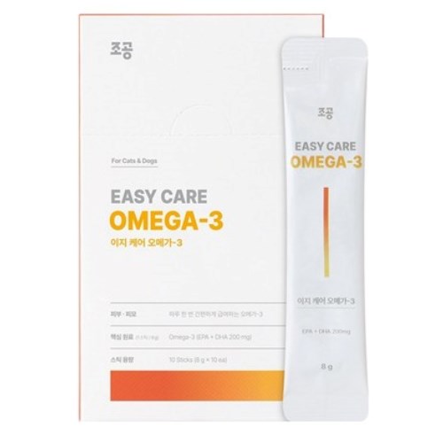 조공 이지 케어 오메가3 80g (8g x 10p) (4개)_이미지