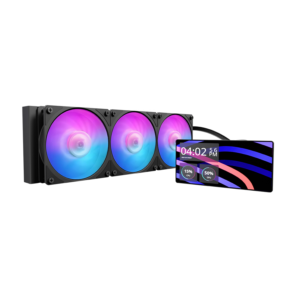 쿨러마스터 MasterLiquid Core LCD 6인치 360 ARGB (블랙)_이미지