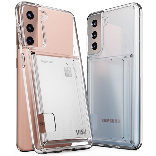 신지모루 갤럭시S21 에어클로 카드슬롯 케이스_이미지