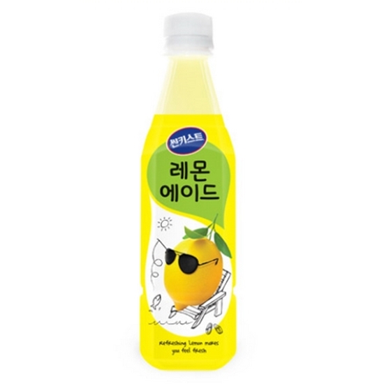 해태htb 썬키스트 레몬에이드 350ml (24개)_이미지