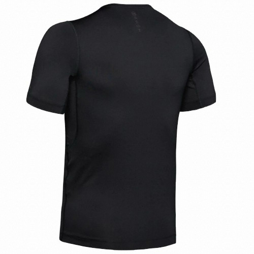 언더아머 UA 러쉬 컴프레션 반팔 1327644 (001, 블랙)_이미지