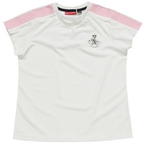 ASK주니어 ASK Junior 배색 스트라이프 티셔츠(R1MTR443FL)(여아핑크)_이미지