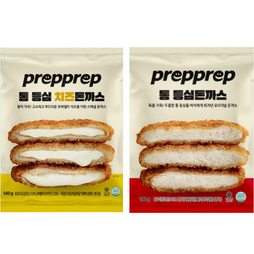 통 등심 동까스 140g+통 등심 치즈돈까스 140g