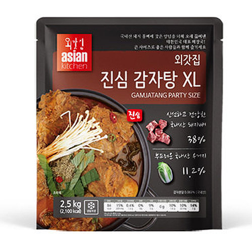 킴스타 외갓집 진심 감자탕 2.5kg이미지입니다. 누르면 해당 게시물로 새창이동합니다.