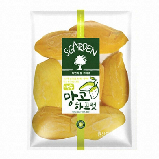 세미원푸드 냉동 망고 하프컷 500g (1개)_이미지