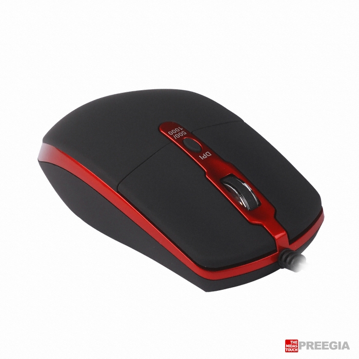 LG전자 EXTER GM-200 레드 Gaming Mouse_이미지